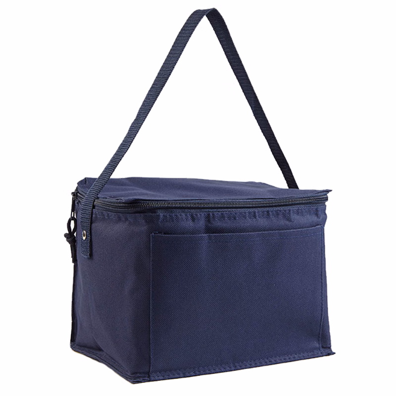 600D Polyester 6 Pack Cooler Bag with Vinyl Backing