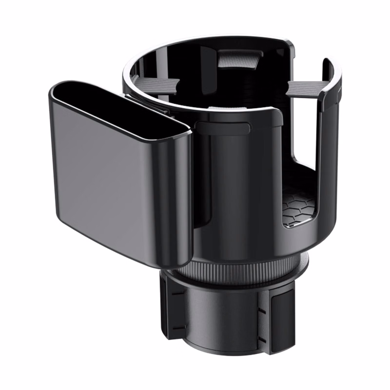 2-in-1 Car Cup Holder Expander Adapter with Adjustable Base