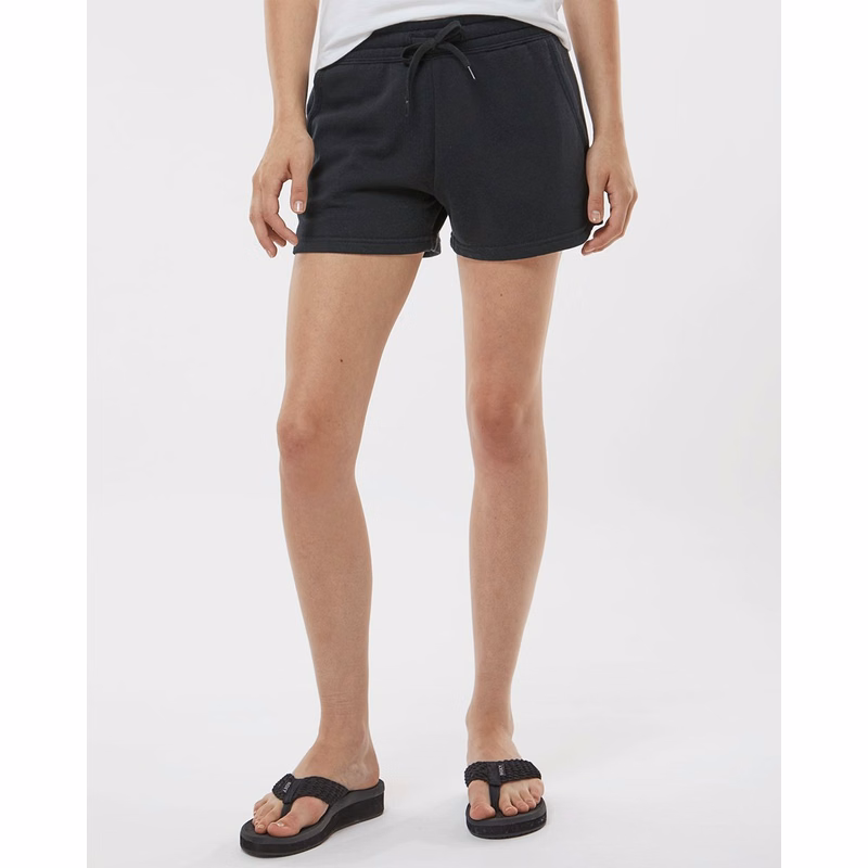 Women's Lightweight California Wave Wash Fleece Shorts - PRM20SRT