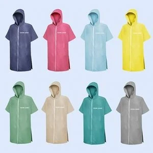 Soft Microfiber terry towel hoodie 1