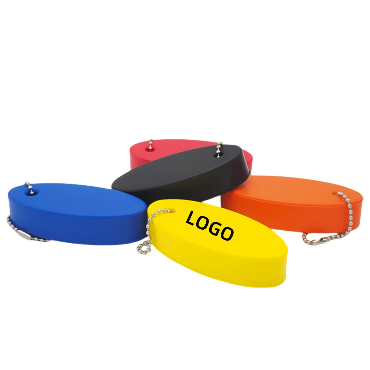 Oval Float Keychain 1