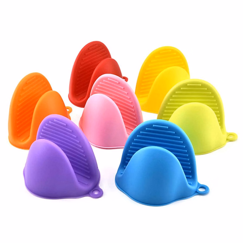 Camping Barbecue Silicone Anti-Heat Gloves