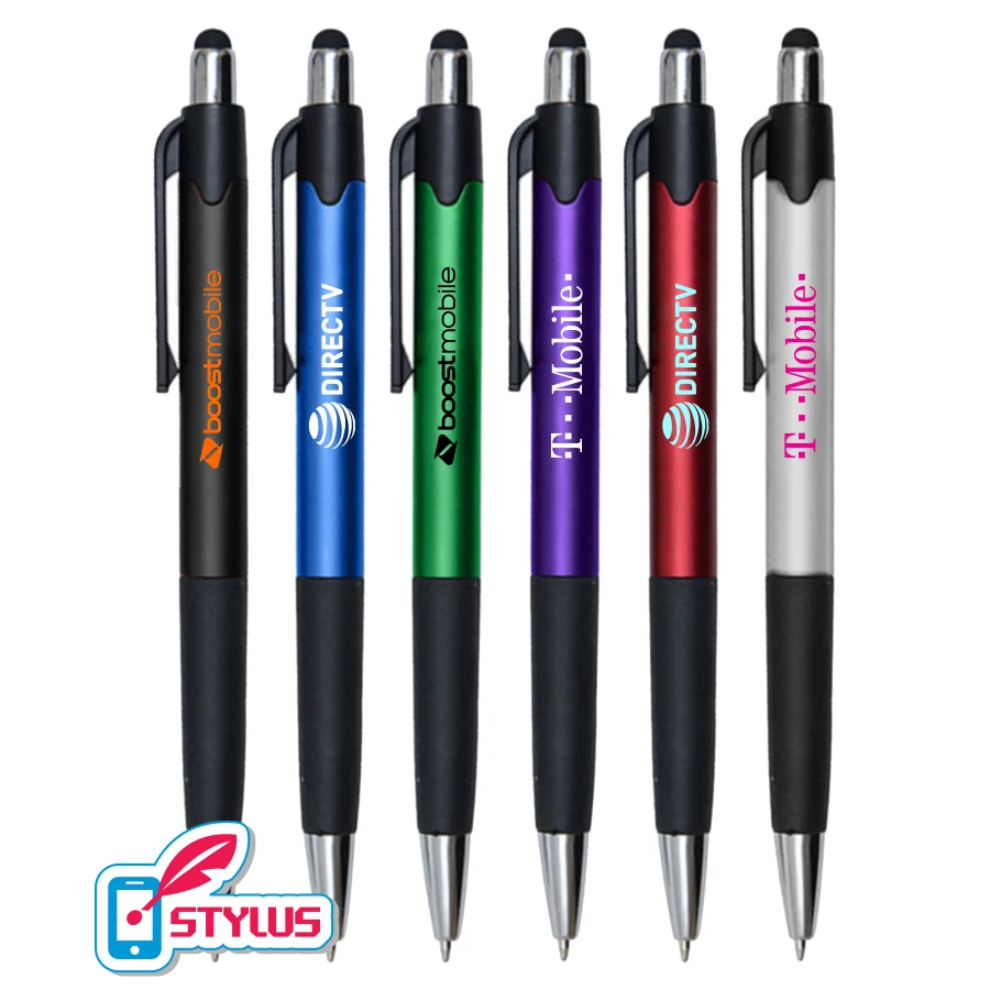 "Plushy" Stylus Click Grip Pen 1