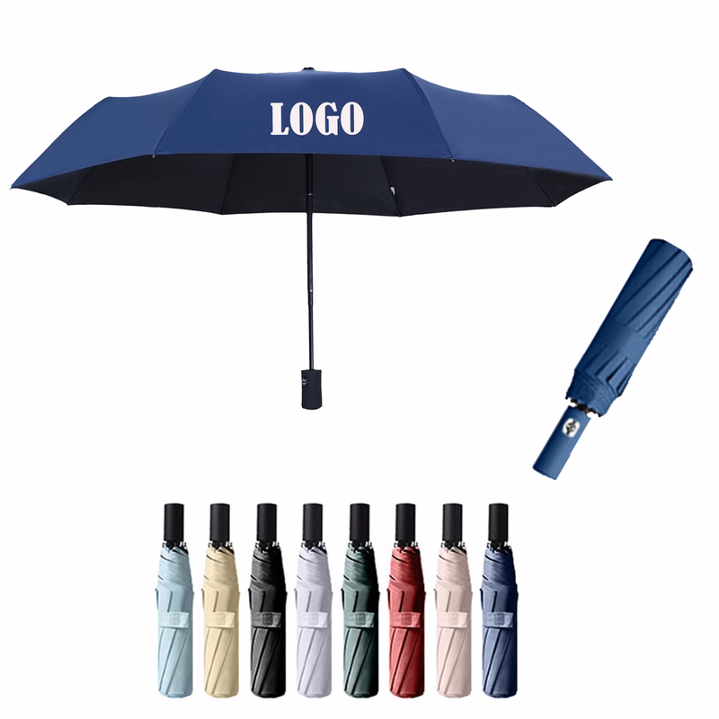 Portable 8-Rib Automatic Umbrellas For Travel MOQ10