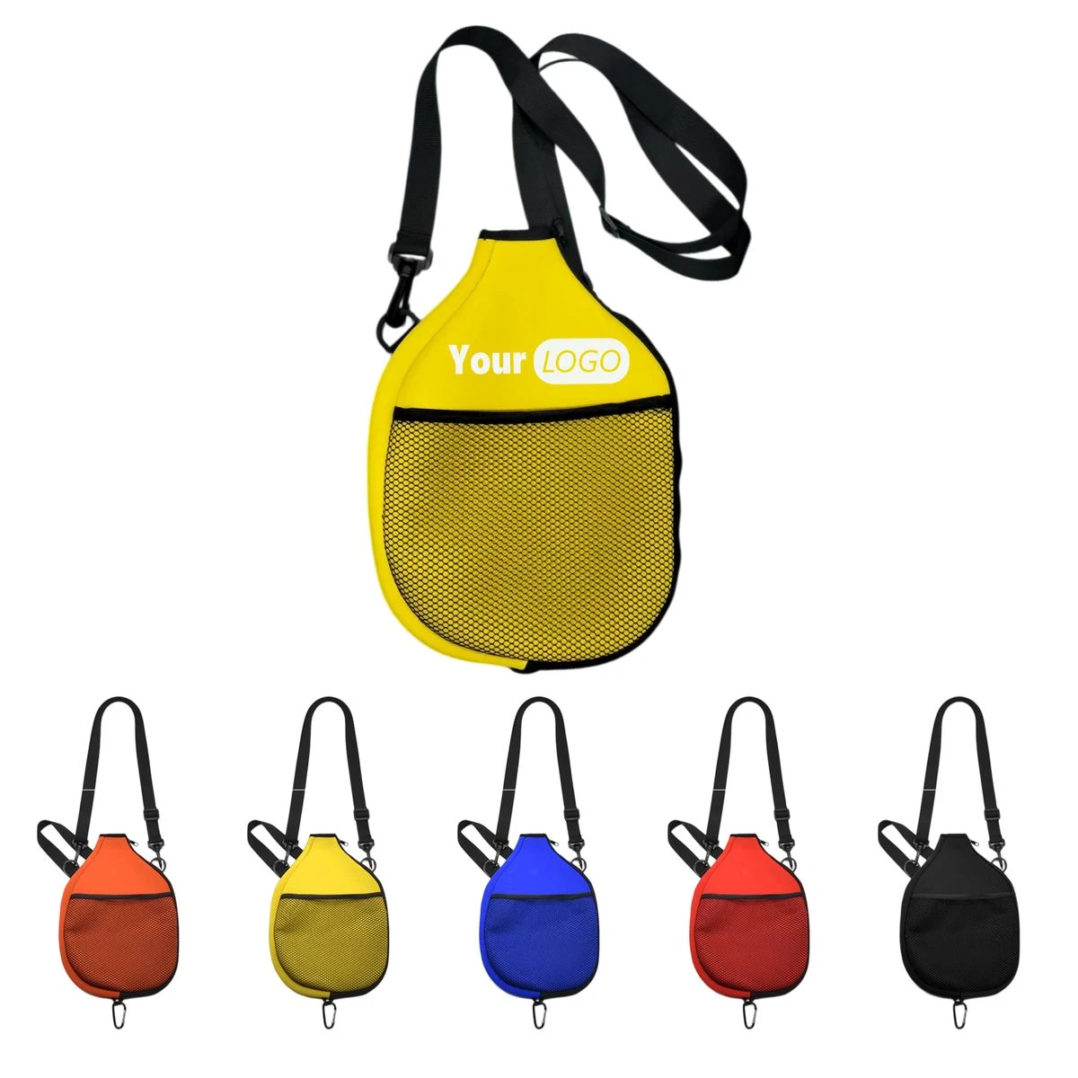 Pickleball Paddle Cover With Mesh Pocket 1