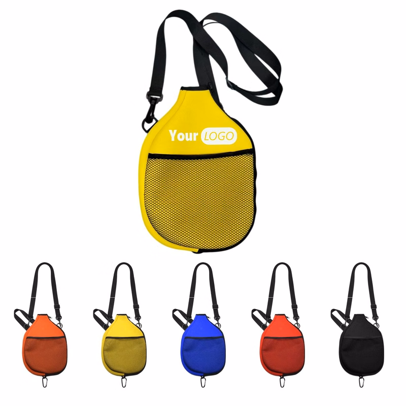 Pickleball Paddle Cover With Mesh Pocket