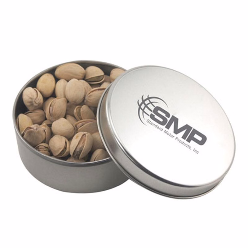 Round Tin with Pistachios