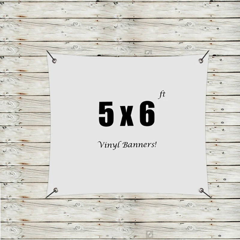 Custom 5' x 6' Vinyl Banners 1