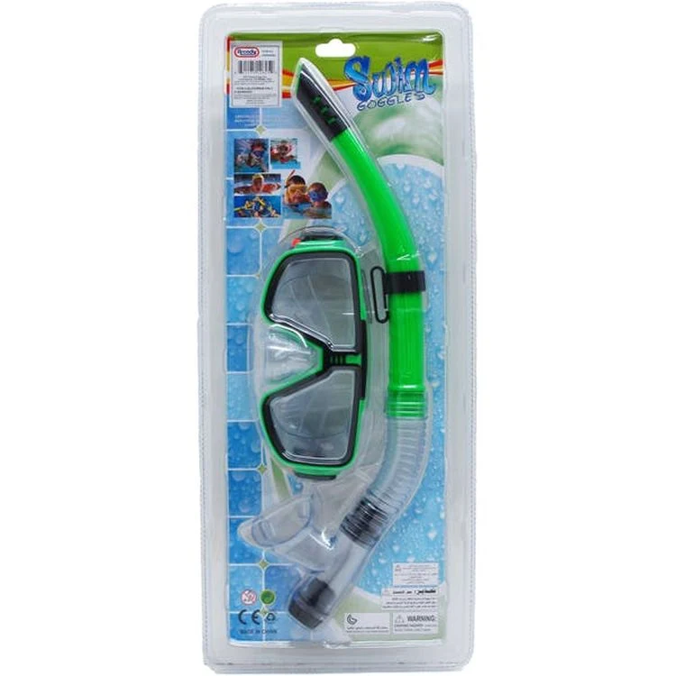 Swim Googles Snorkel & Mask Set 16.5" 1