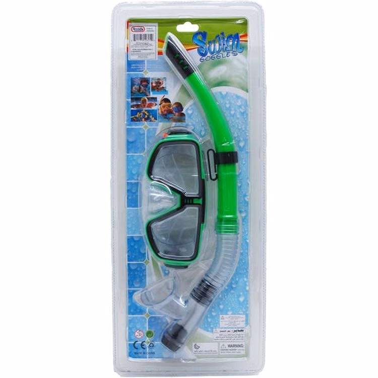 Swim Googles Snorkel & Mask Set 16.5"