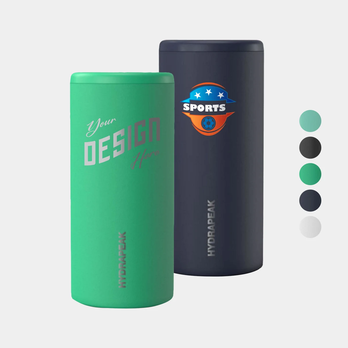 12 oz Hydrapeak® Stainless Steel Insulated Can Cooler Tumbler 1