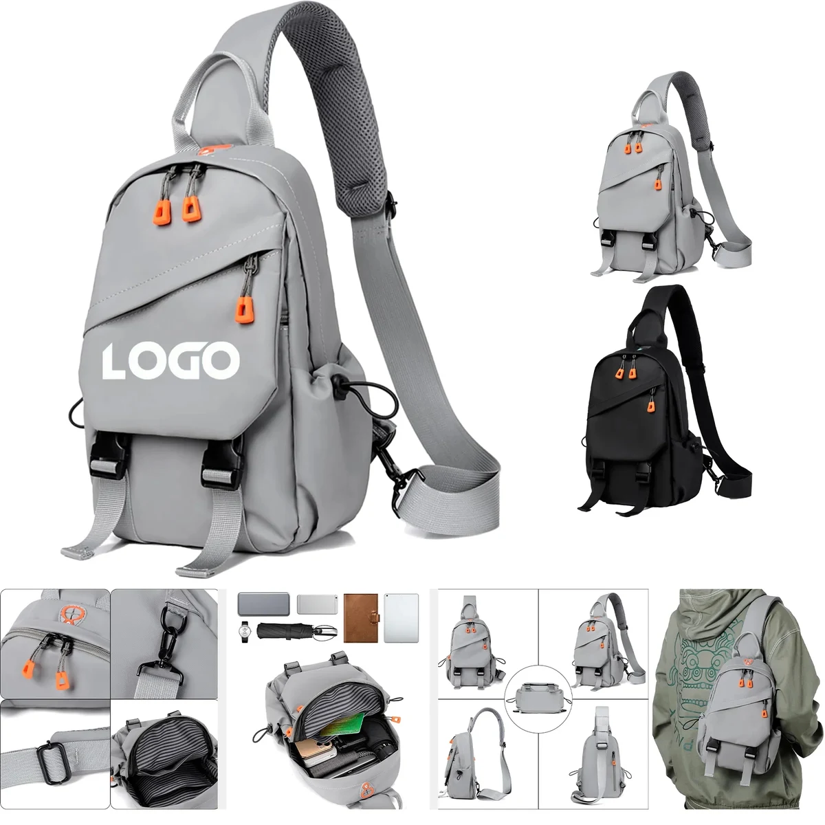 Small Sling Crossbody Backpack 1