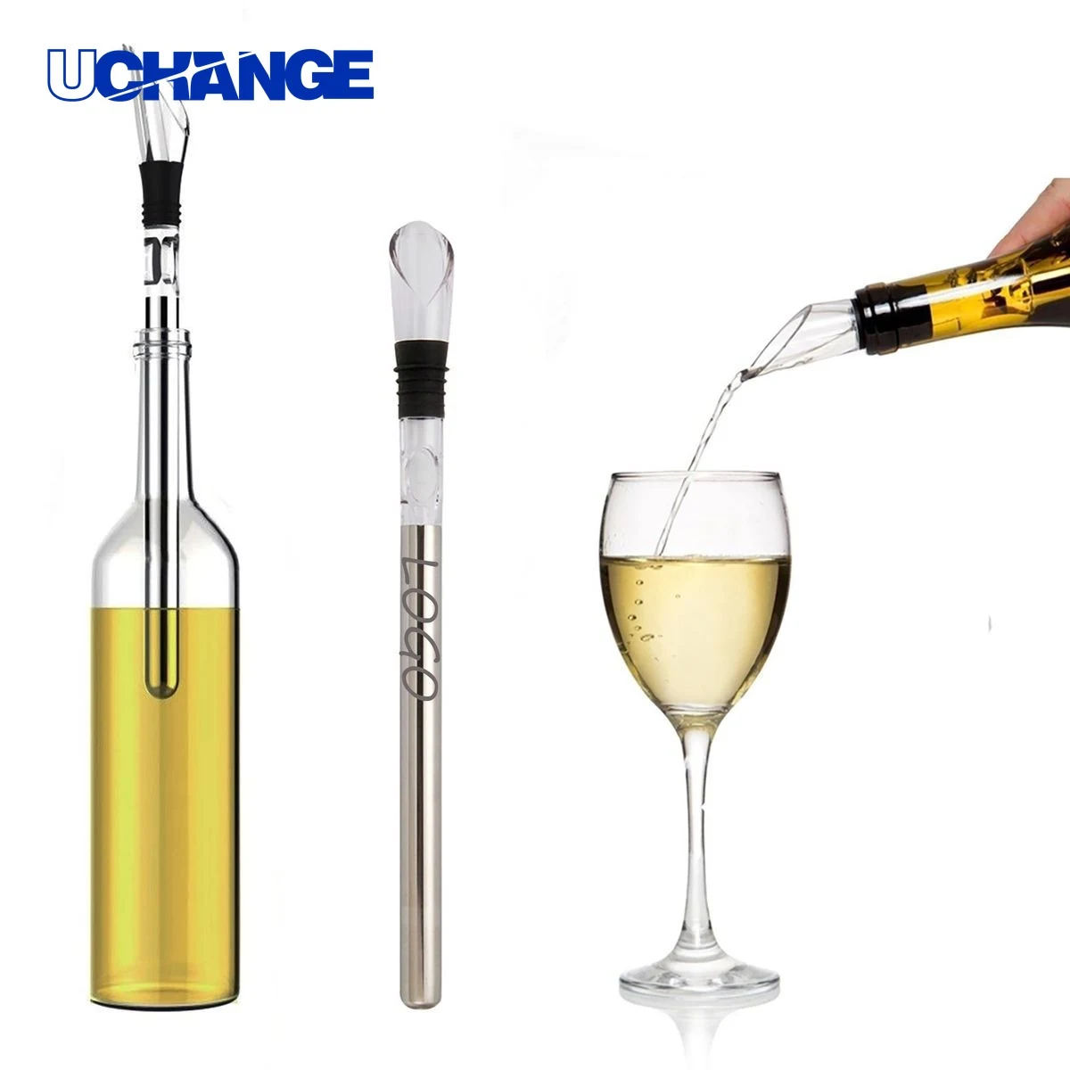 Ice Wine and Beer Chiller Stick Tool (3-in-1) 1