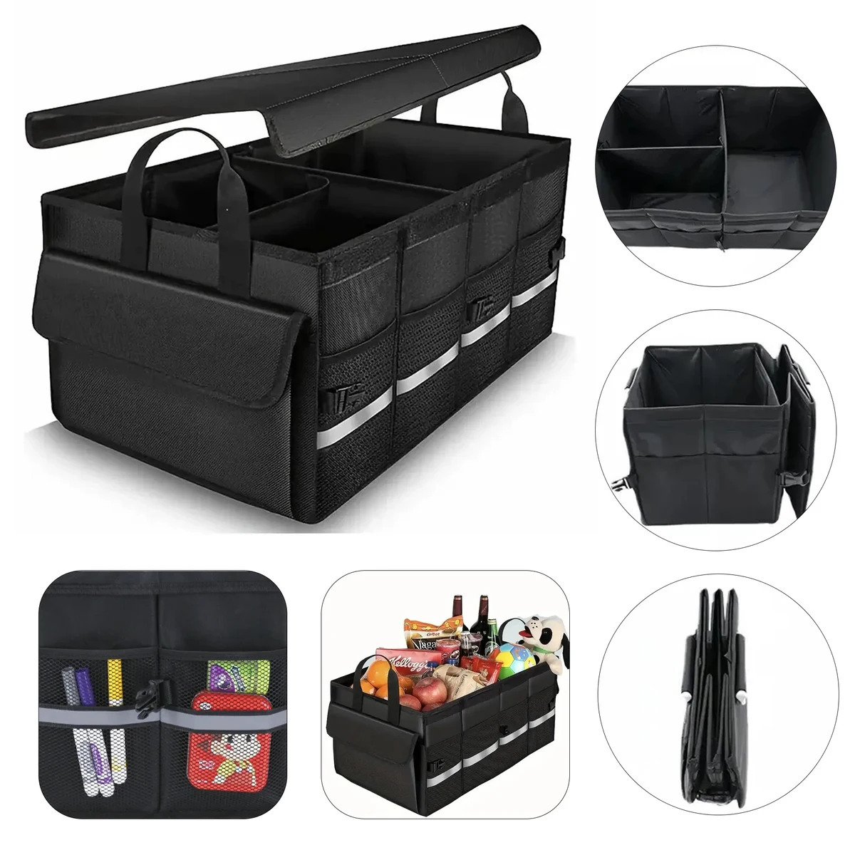 Multifunctional Car Boot Storage Organizer 1
