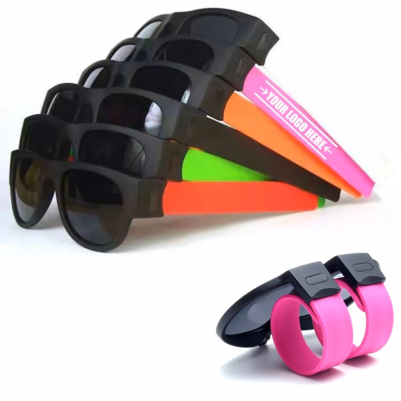 Folding Flexible Polarized Wrist Sunglasses