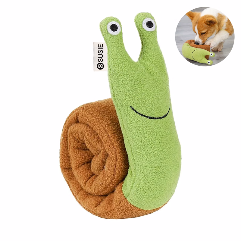 Snail Shaped Objects Smell Plush Toys