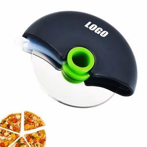 Stainless Steel Pizza Cutter Wheel With Safety Cover