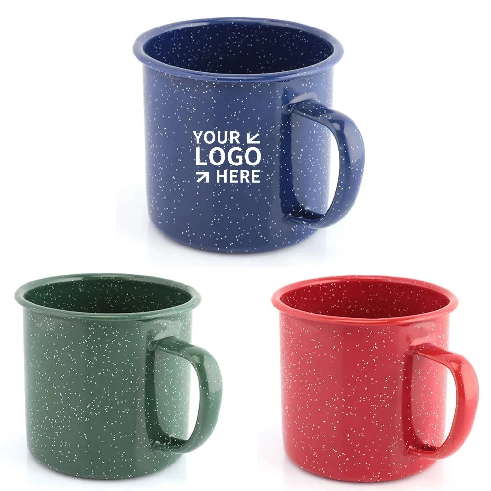 12oz Enamel Campfire Mug 1