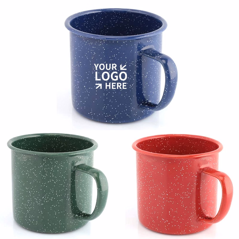 12oz Enamel Campfire Mug