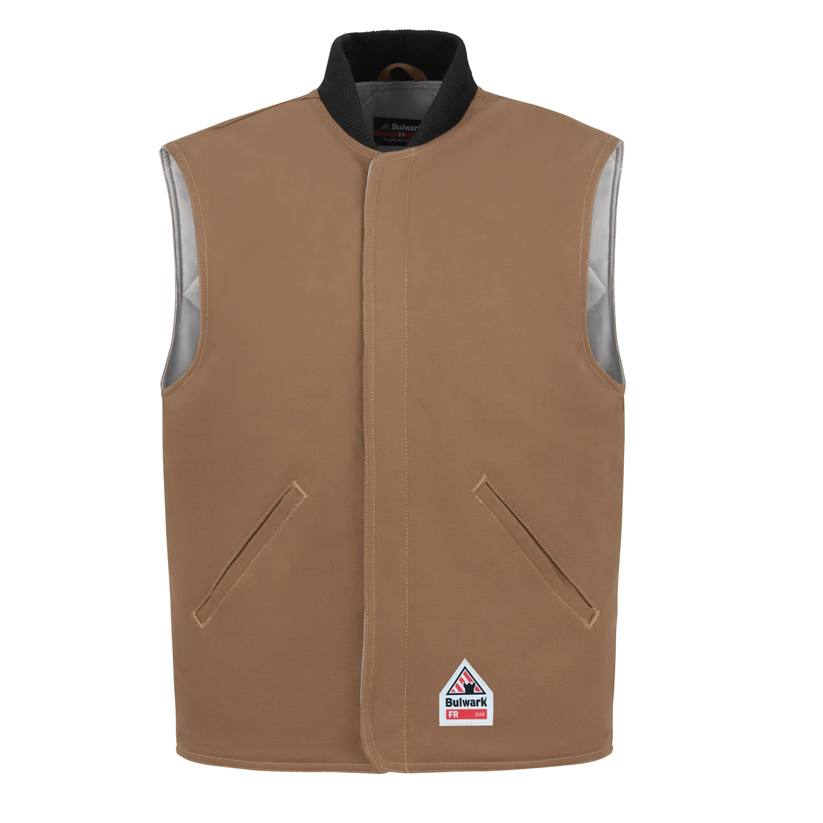 Bulwark® Brown Duck Vest Jacket Liner 1