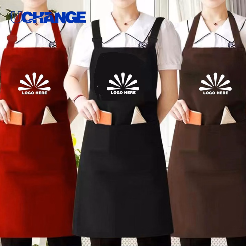 Waterproof Kitchen Apron with Logo