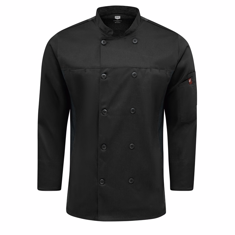 Red Kap® Men's Deluxe Airflow Chef Coat