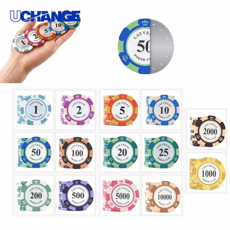 Clay Poker Chip 14g Set for Game Nights