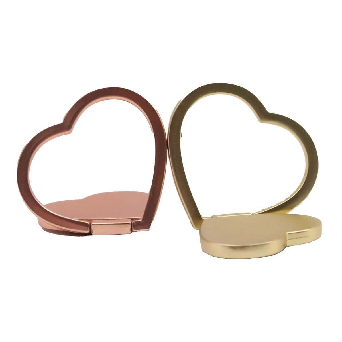 Heart Shaped Rotating Cell Phone Ring stand grip holder 1