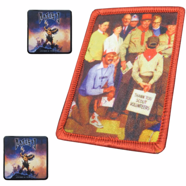 3.5" Full Color Heat Transfer Printing Patch
