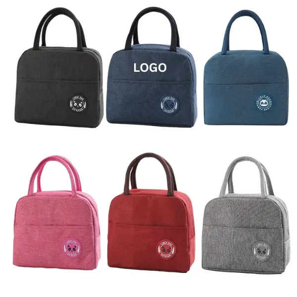 Colorful Insulated Lunch Bag with Spacious Thermal Container 1