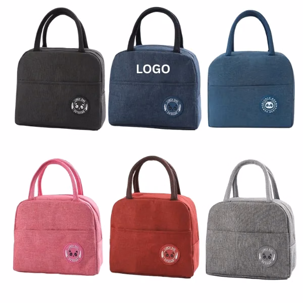 Colorful Insulated Lunch Bag with Spacious Thermal Container