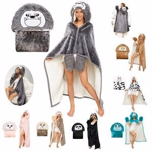 Cute Animal Giant Winter TV Blanket