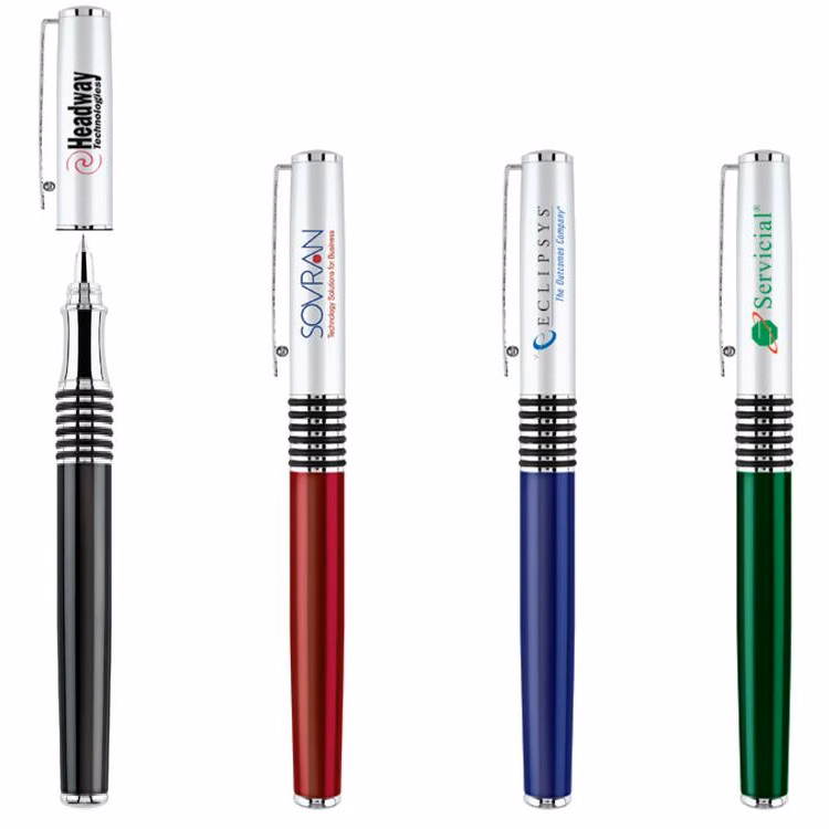 Sun Cap-Off Rollerball Brass Pen
