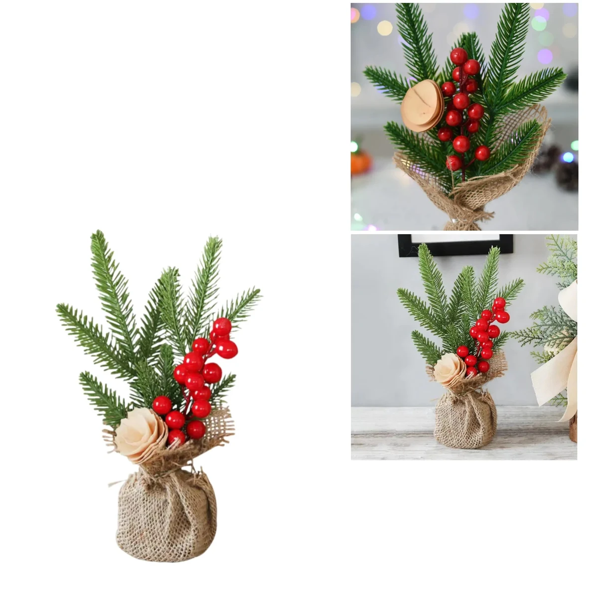 Mini Christmas Tree Window Display Desktop 1