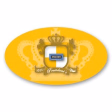 Laminated Name Badge Full Color (1.625"x2.875") Oval