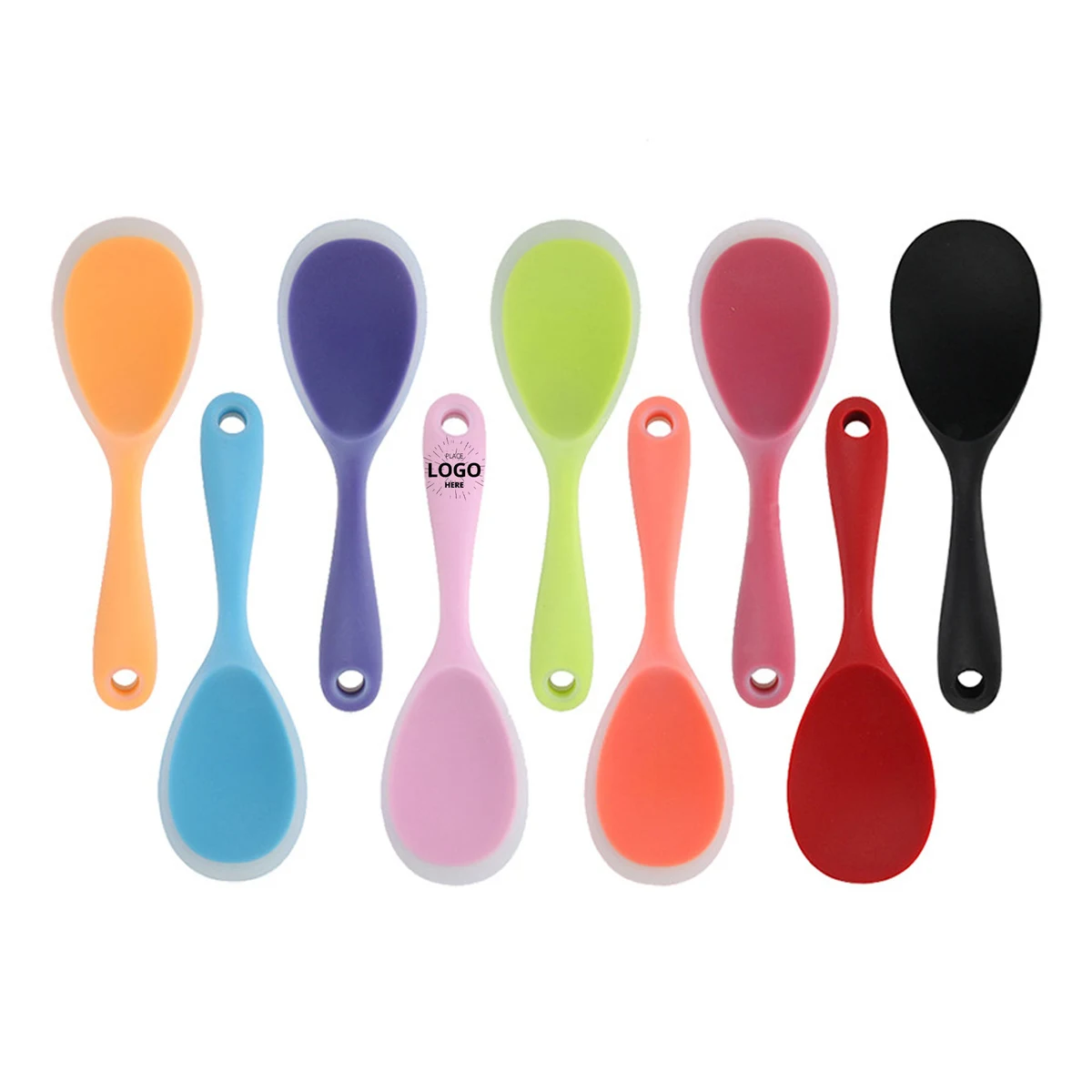 Non Stick Silicone Rice Spoon 1