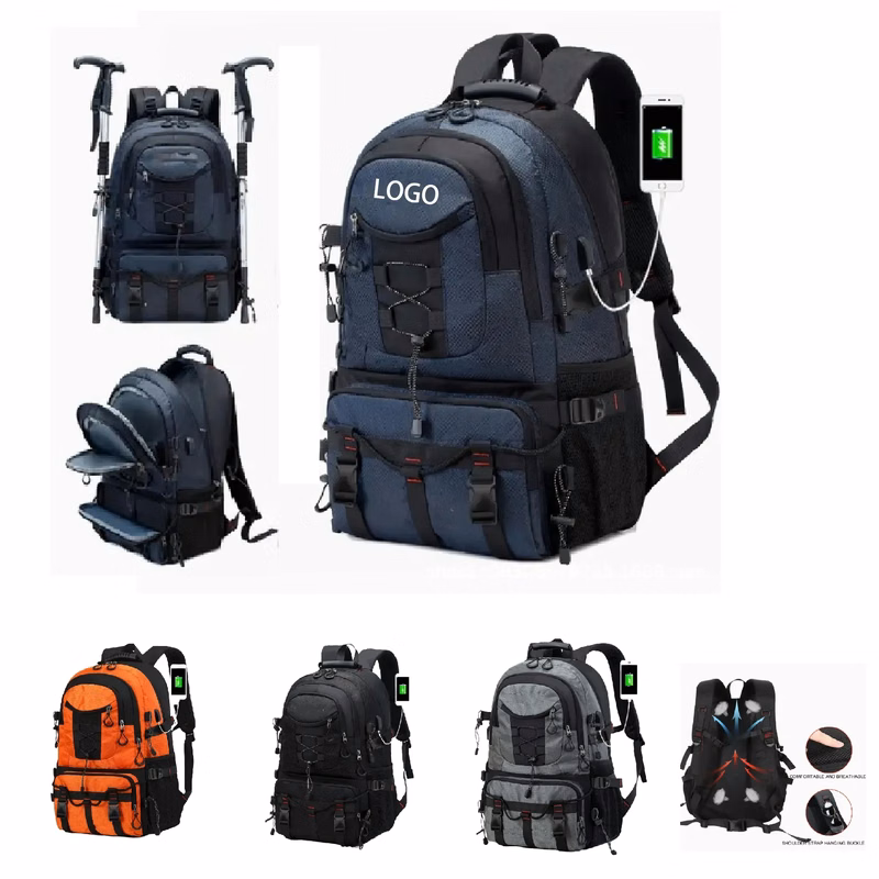 20"L x 13"W x 7"W Large Capacity Travel Backpack