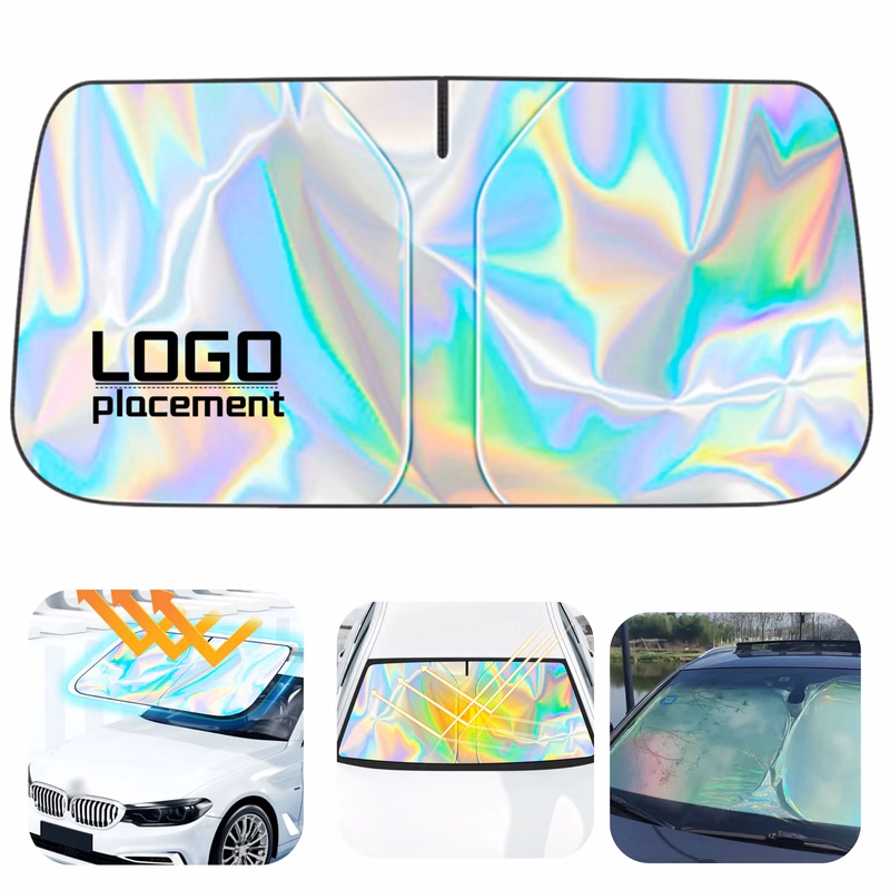 Car Front Windshield Laser Sunshade for Heat Insulation