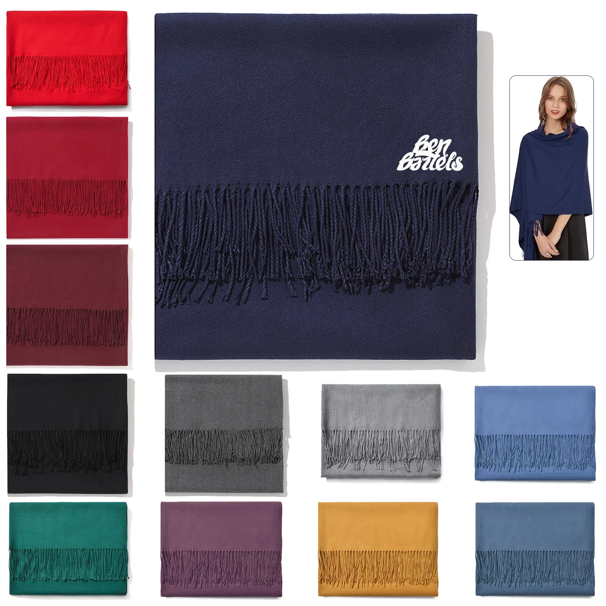 Winter Cashmere Scarf 1