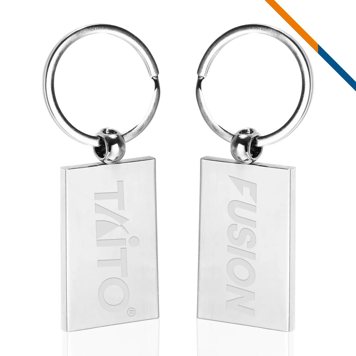 Shiny Rectangle Keychains 1