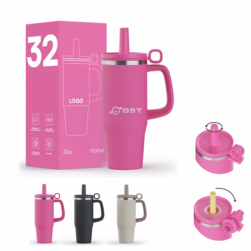 Travel Insulated Stainless Steel Bottle 32oz