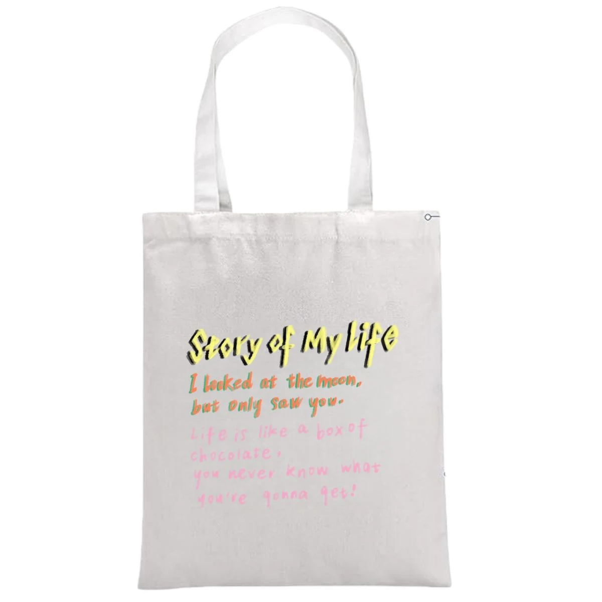 Canves Tote Bags For Grocery, custom tote bag with logo imprint 1