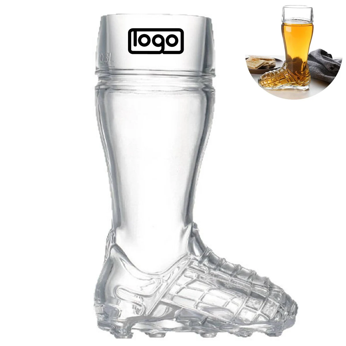 18oz Boot Beer Glasses 1