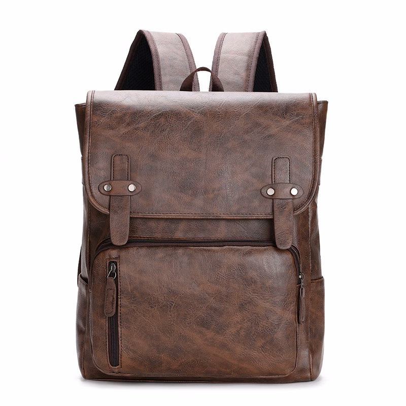 PU Leather Outdoor Backpack