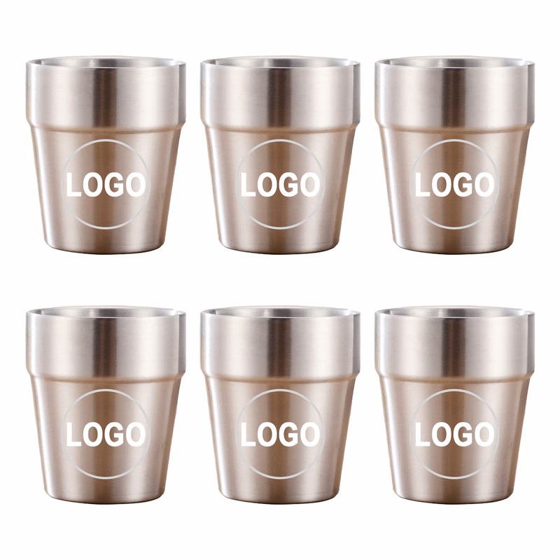 Stainless Steel Double-Walled Beer Mug