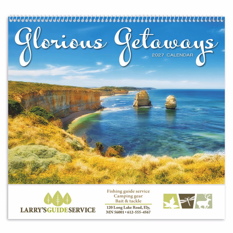 Good Value™ Glorious Getaways - Spiral Calendar