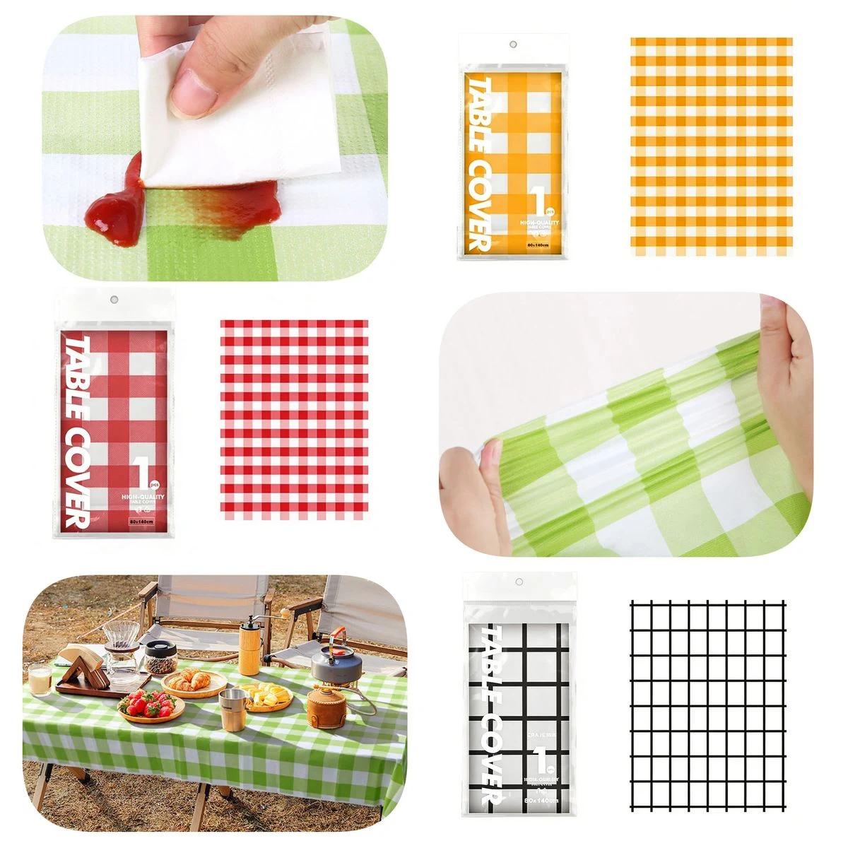 Custom Logo Outdoor Tablecloth 1