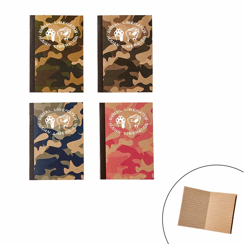 Mini Camouflage Notebook