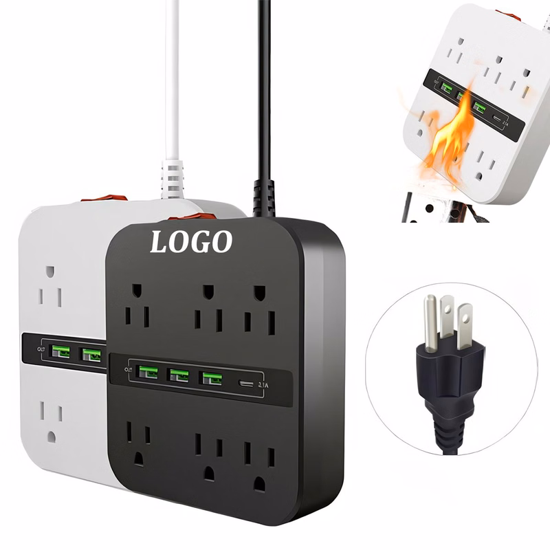 6ft Power Strip USB Charging Ports