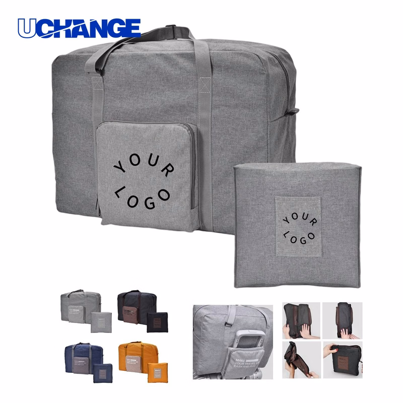 Oxford Foldable Travel Duffle Bag Carrier 17.8 x 13.8 Inches